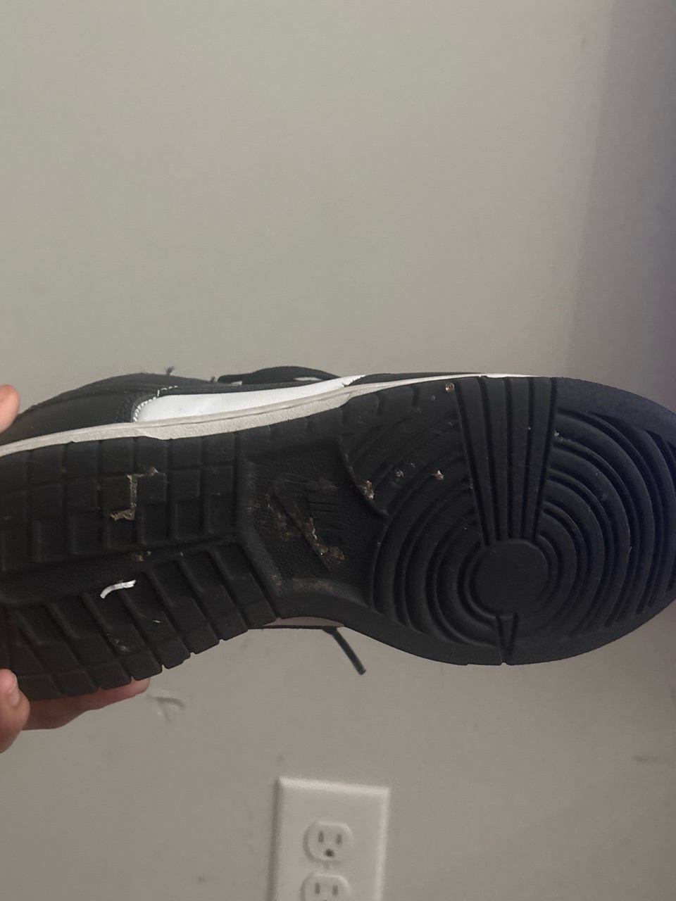 Nike Black And White Low-Top Sneaker